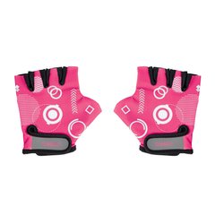 Детские перчатки на самокат Globber XS 2+ Fuchsia - Shapes (smj242)