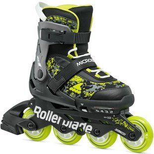 Детские ролики Rollerblade Microblade SL Black Lime 33-36.5 (sk283)