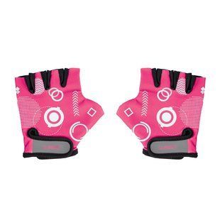 Детские перчатки на самокат Globber XS 2+ Fuchsia - Shapes (smj242)
