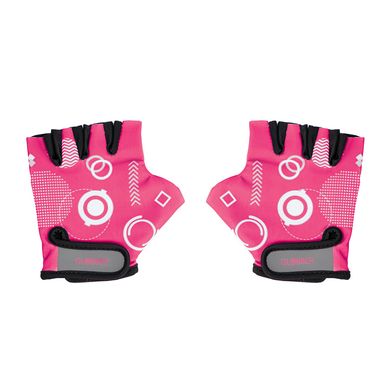 Детские перчатки на самокат Globber XS 2+ Fuchsia - Shapes (smj242)