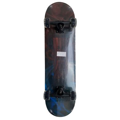 Скейт деревянный со светящимися колесами - Dark (sk626)