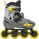 Дитячі ролики RollerBlade Apex charcoal-yellow розмір 33-36 (smj811)