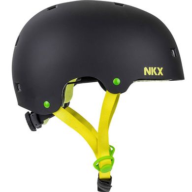 Шлем NKX Brain Saver Black/Rasta р. S 50-53,5 (nkx195)