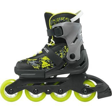 Дитячі ролики Rollerblade Microblade SL Black Lime 36.5-40.5 (sk284)