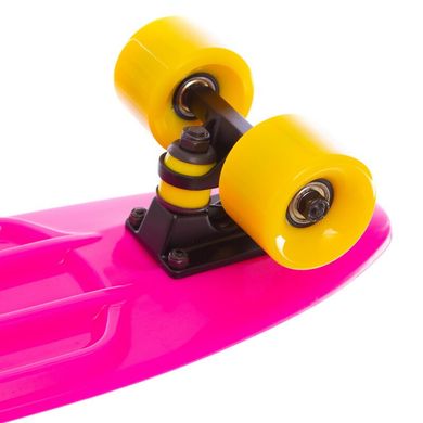 Пенні борд Fish Skateboard 22.5" Рожевий 57см (FC19)