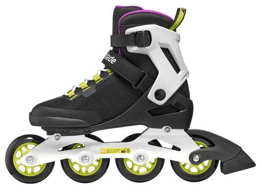 Фітнес ролики Rollerblade Macroblade 80 W black-dark fuchsia розмір 39&ndash;40 (sl114)