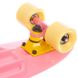 Fish Skateboards 22.5" Pastel Rose - Рожевий 57 см пенни борд (FP3)